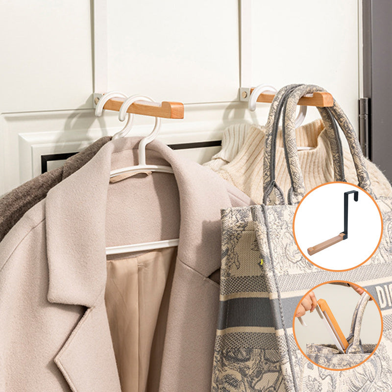 Stornfield | Crochets en bois pliants pour porte