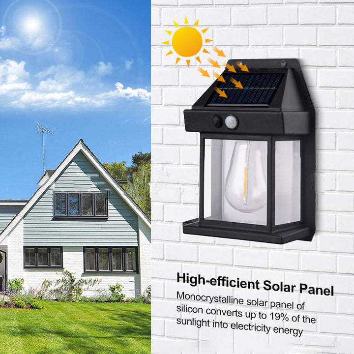 Solar Wolfram Wall Light | Stornfield