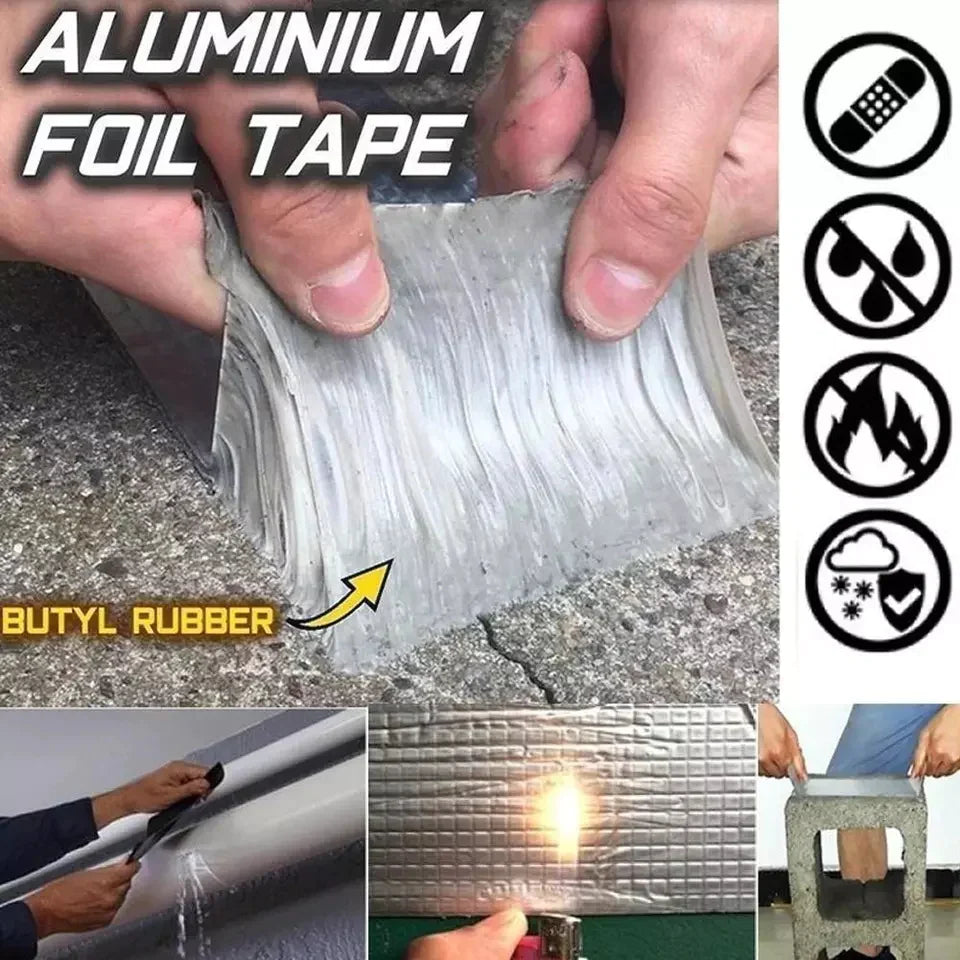 Water Leakage Sealing Tape Super Strong Aluminum 1.5 Meter Stornfield