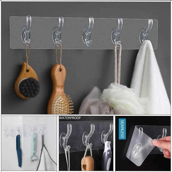 Crochets muraux transparents pour accrocher Stornfield
