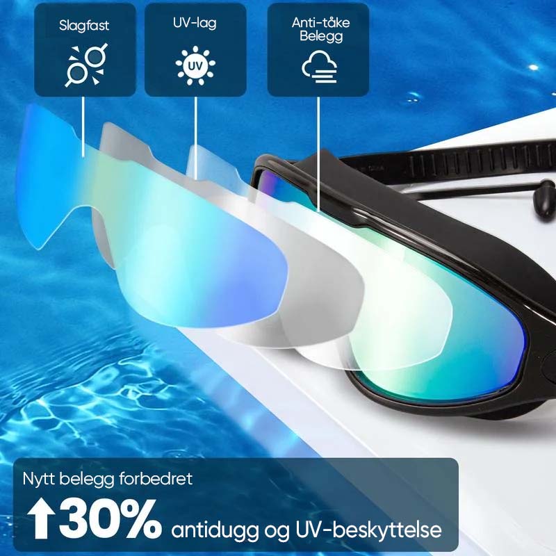 Stornfield | View Anti Fog Swim Goggles