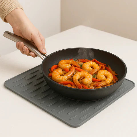Stornfield | FlexiDry Silicone Drying Mat – Heat Resistant, Non-Slip & Space Saving Design