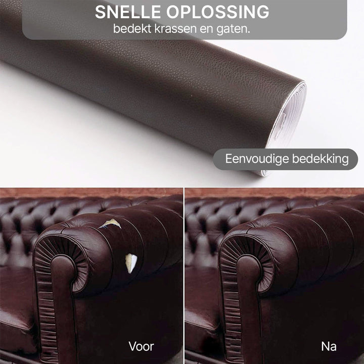 ReviLeer Self-Adhesive PU Leather Patch – Waterproof Repair Patch for Furniture | Stornfield