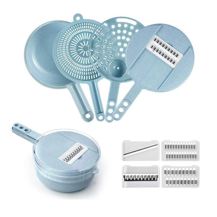 9 Pieces-Multifunctional Vegetable Slicer | Stornfield