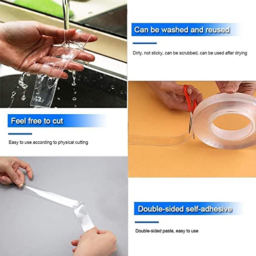 Stornfield 3-Meter Transparent Magic Double-Sided Tape