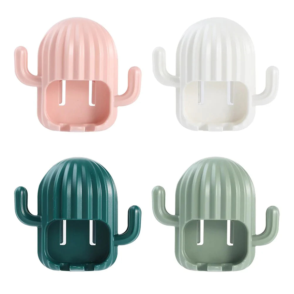 Wall Toothbrush Holder Cactus Shape Stornfield