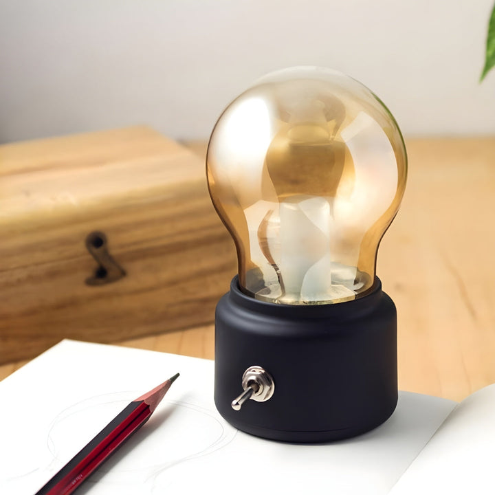 Portable Retro Table Lamp - LumiRetro | Stornfield