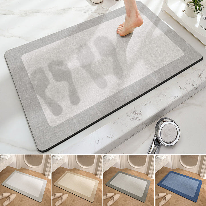 Non-Slip Minimalist Bathroom Floor Mat - Super Absorbent, Easy to Clean | Stornfield