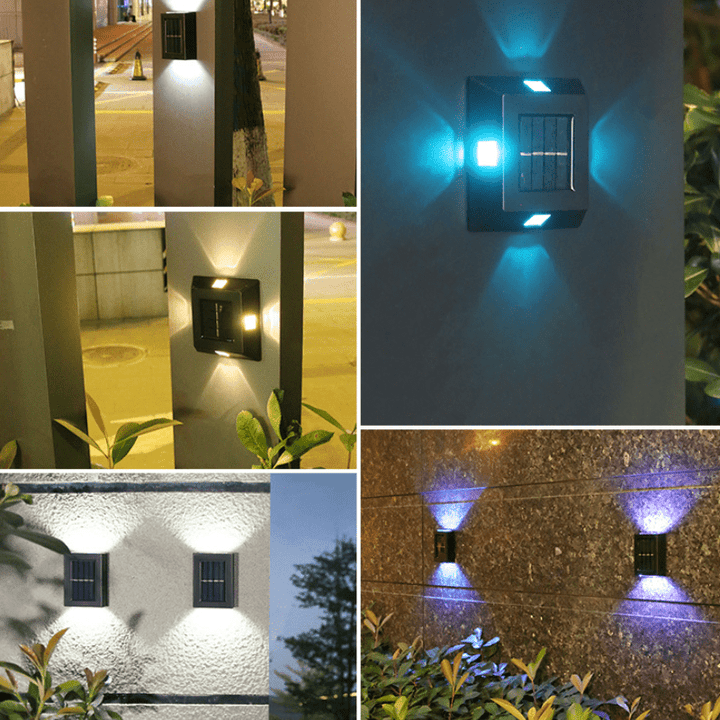 Outdoor Solar Wall Mount Path Lamp | Stornfield