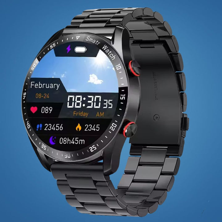 FitTrack | Non-Invasive Smart Fitness Watch - Activity Tracking - Heart Rate - Sleep - Training - GPS Notifications - Water-Resistant Stornfield