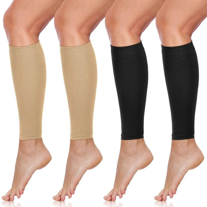 ComfortFlow Support Socks | Soft Highly Elastic Calf Compression - for Muscle Recovery and Circulation Enhancement Stornfield