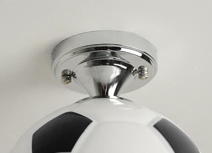 Stornfield | SportLume Creative Ceiling Light | Basketball & Football Design | Semi-Flush Mount | Glass Lamp
