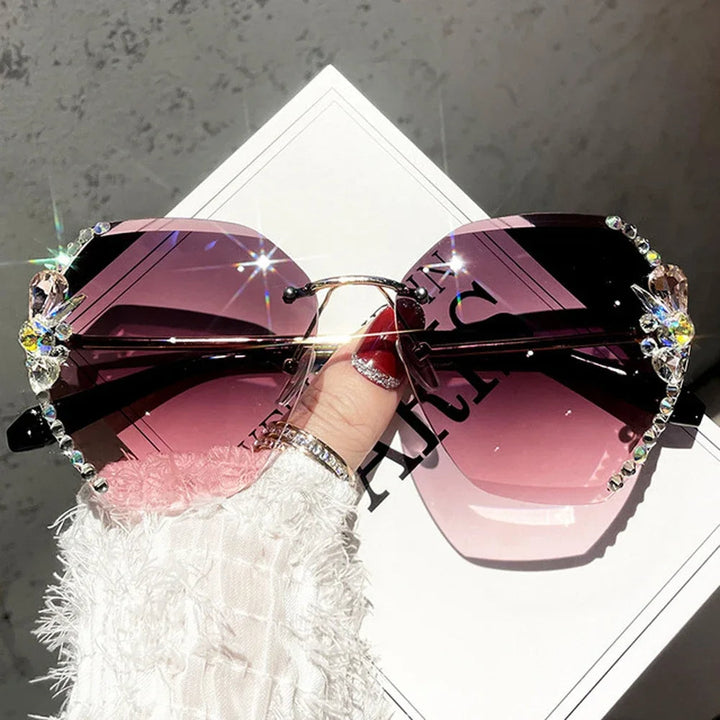 Aya Sunglasses | Vintage & Rimless | Stornfield
