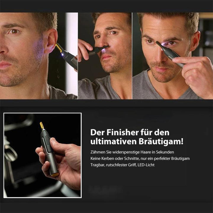 Precision trimmer with LED & titanium blades | Stornfield