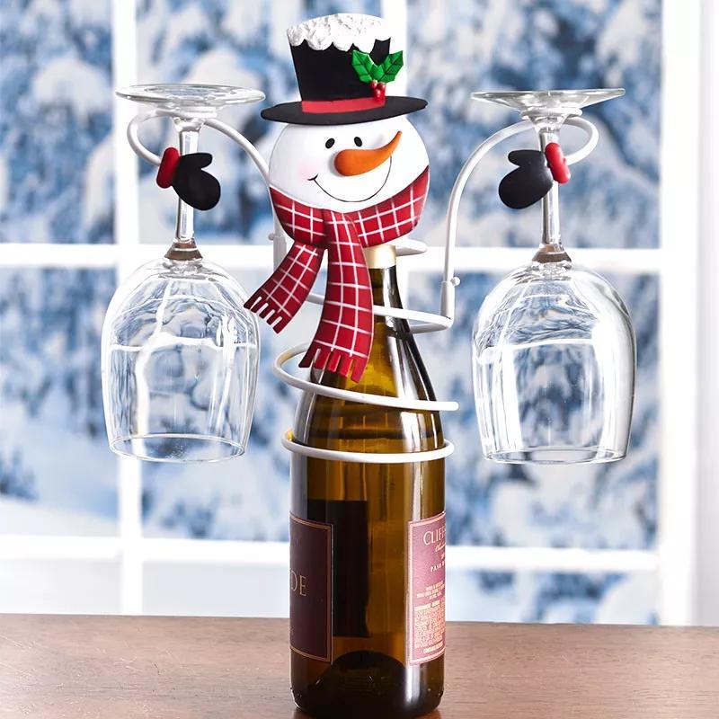 Holiday Wine Bottle & Glass Holders | Stornfield