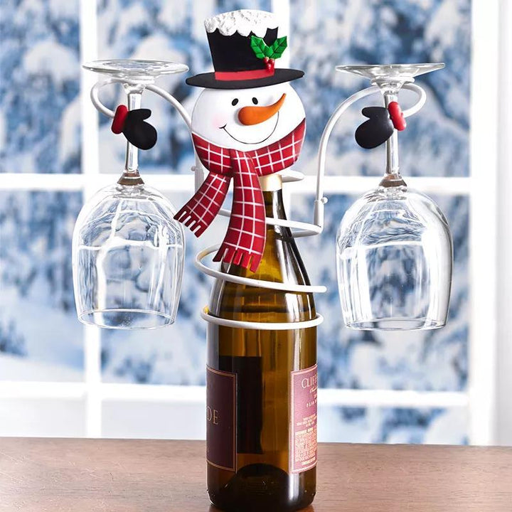 Holiday Wine Bottle & Glass Holders | Stornfield