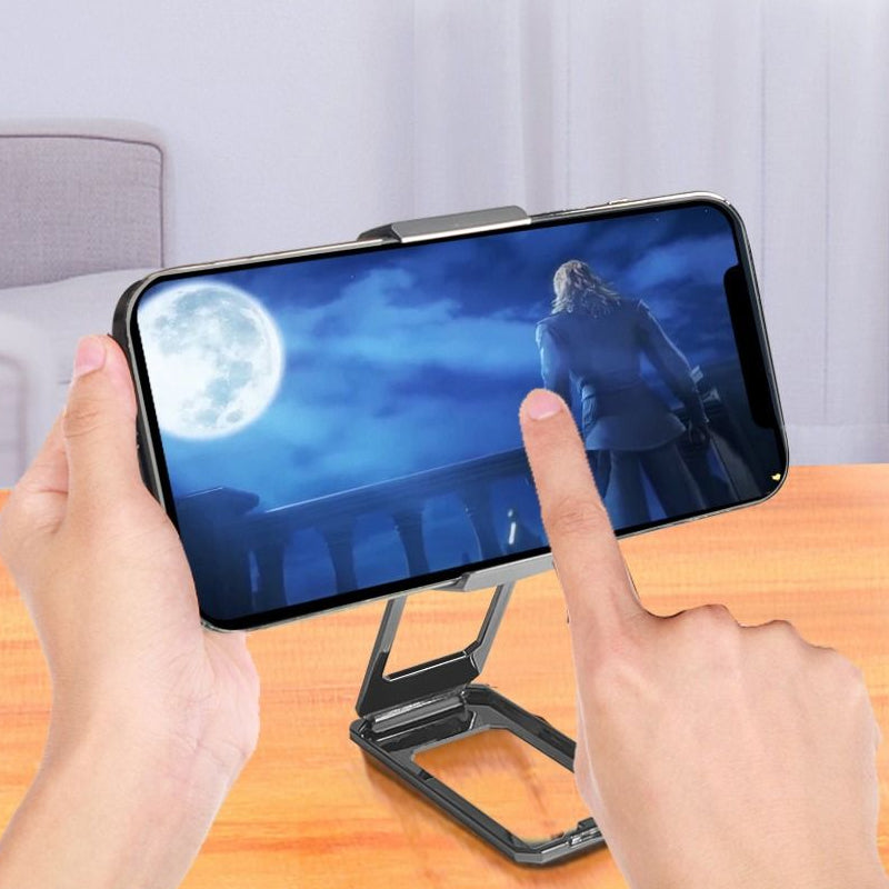 Foldable phone holder with back clip | Stornfield