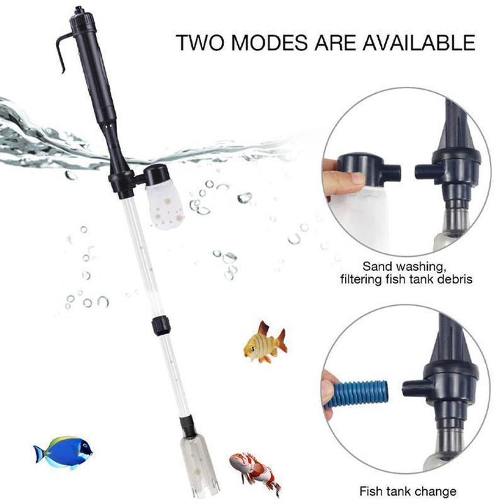 Automatic water exchanger of fish tank electric sand washer | Stornfield