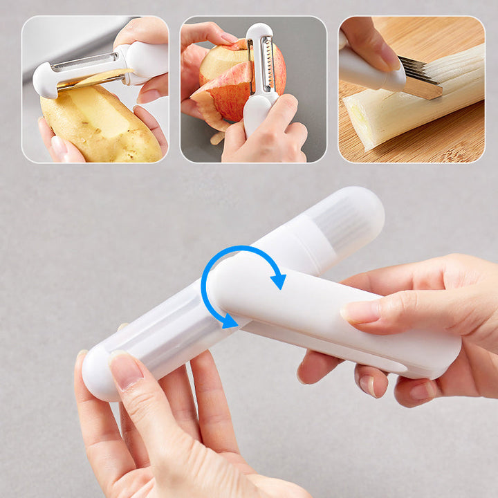 3 In 1 Multifunctional Rotating Peeler | Stornfield