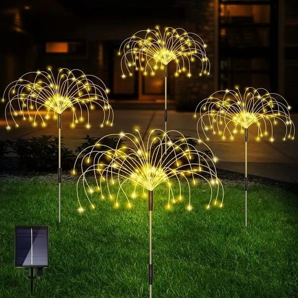 Waterproof Solar Garden Firework Lamp | Stornfield