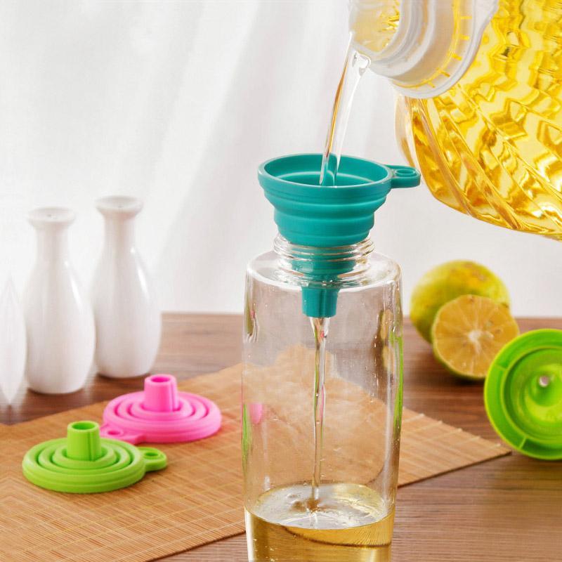 Kitchen Folding Silicone Funnel | Stornfield