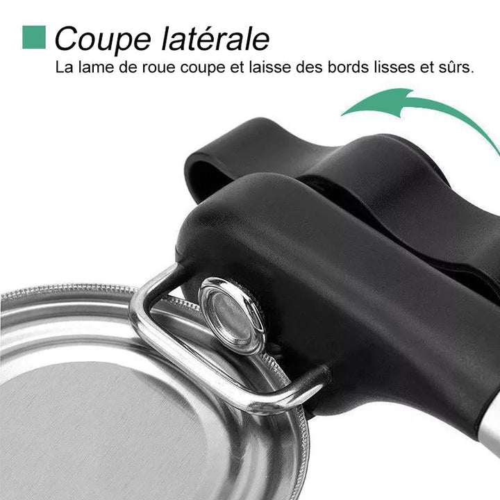 Safe-Cut Stainless Steel Can Opener | Stornfield