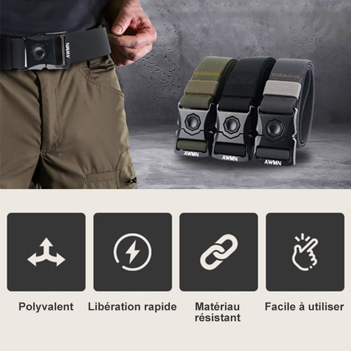 Tactical Belt with Automatic Buckle | Stornfield