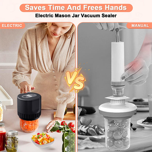 Electric Vacuum Sealer For Mason Jars | Stornfield