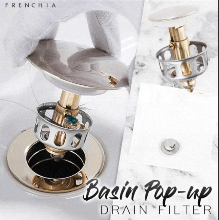 Basin Pop-Up Drain Filter | Stornfield