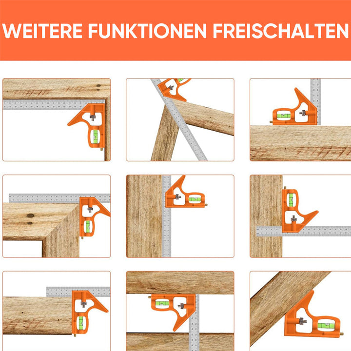 Multifunctional 90-degree and 45-degree angle ruler | Stornfield