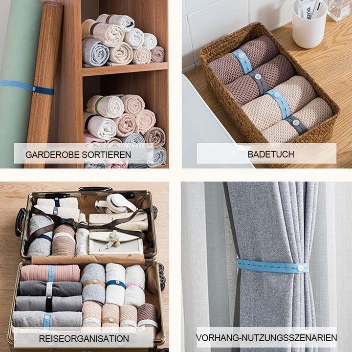 Clothing Storage Tie Straps (10 PIECES) | Stornfield