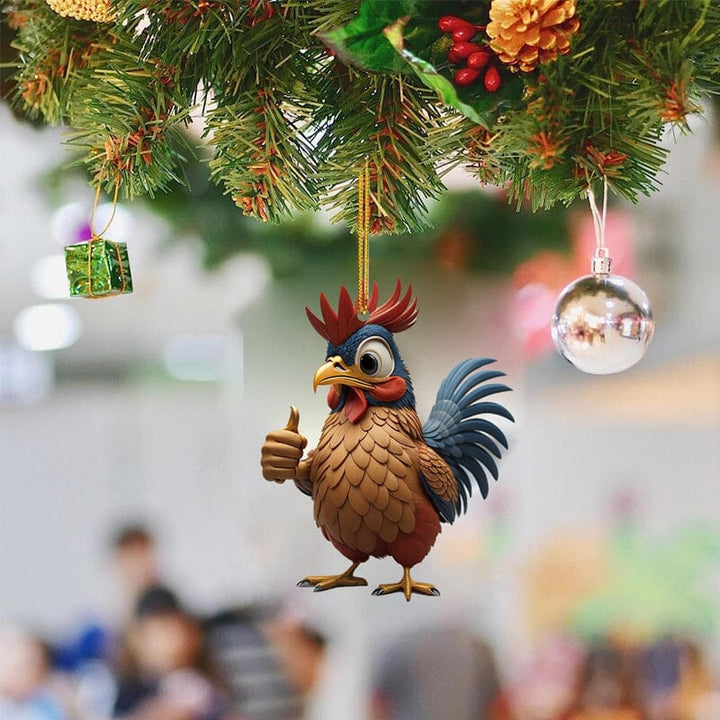 Cartoon rooster decorative ornaments | Stornfield