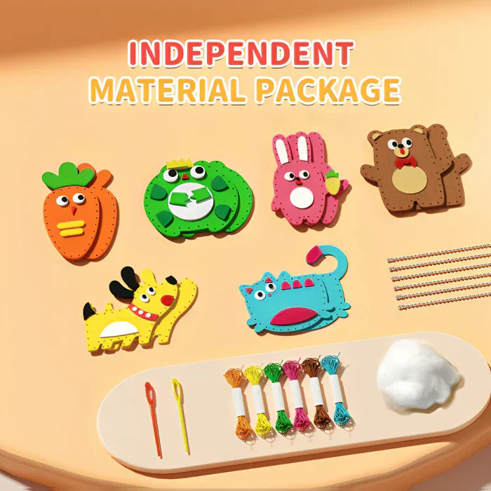 Beautiful sewing kit for children to make themselves | Stornfield