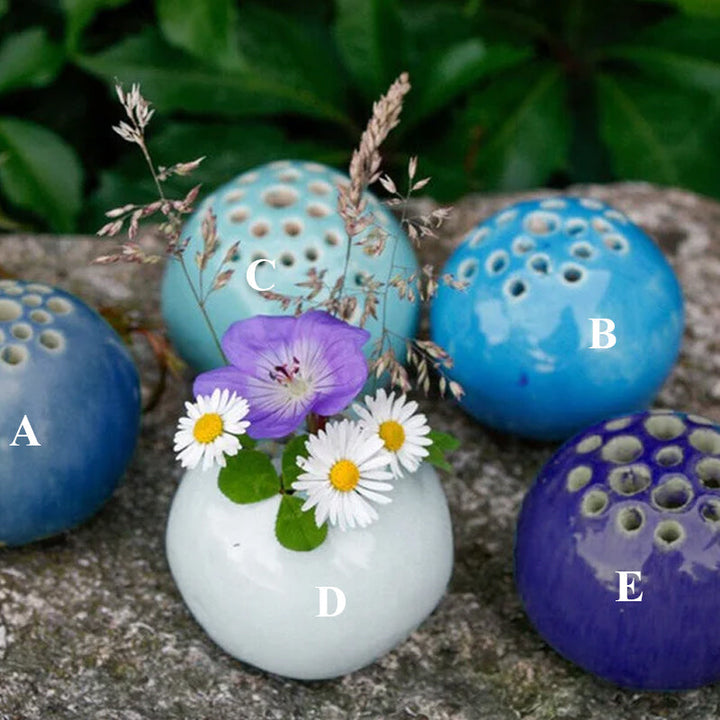 Resin Handmade Vase Flower Stone Table Decor | Stornfield