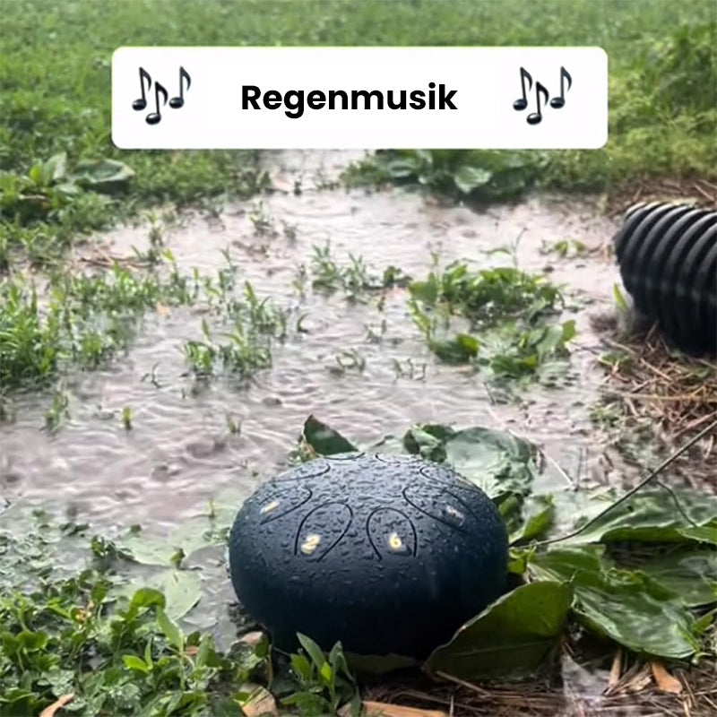 Rain drum as garden instrument | Stornfield