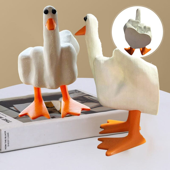 Middle Finger Duck Resin Ornament | Stornfield