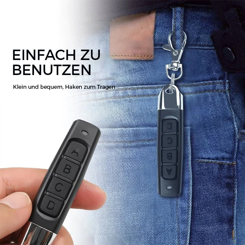 Remote control duplicator 433 MHz – 4-channel universal remote control with keychain