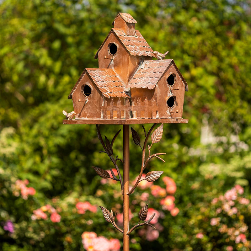 Birdhouse Garden Stakes | Stornfield