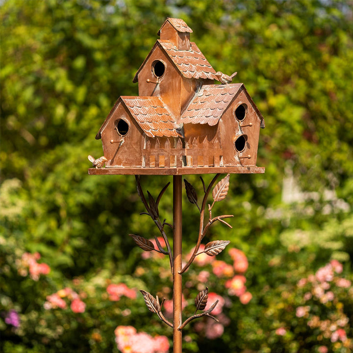 Birdhouse Garden Stakes | Stornfield