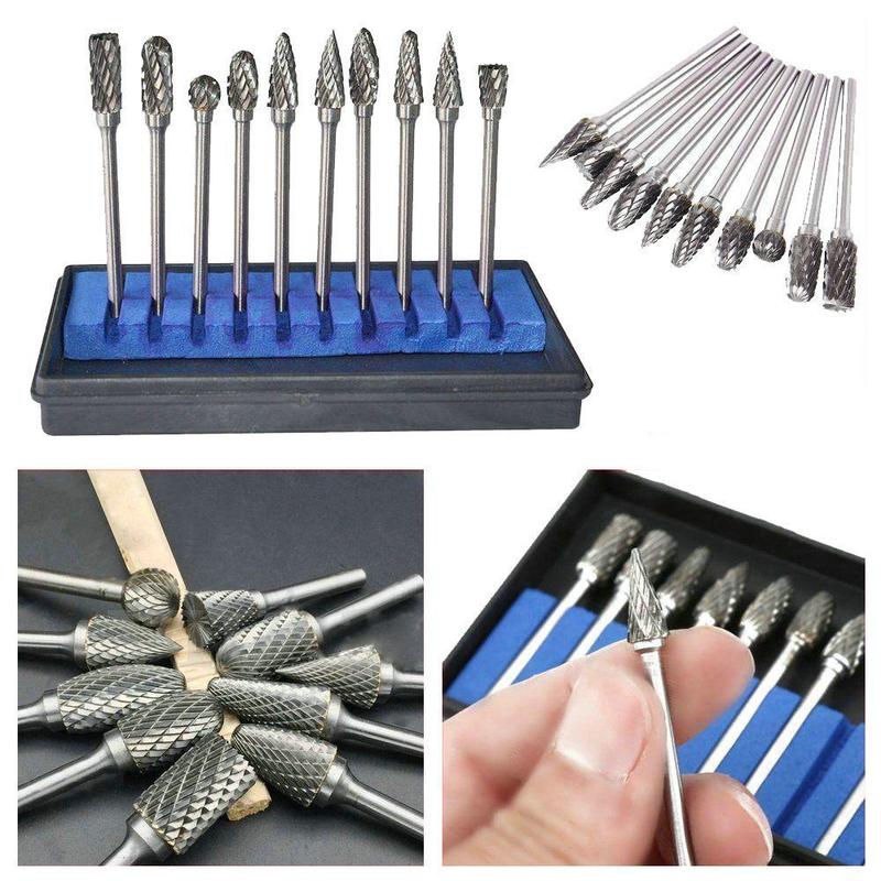 Tungsten Carbide Grinding Head (10 PCS) | Stornfield