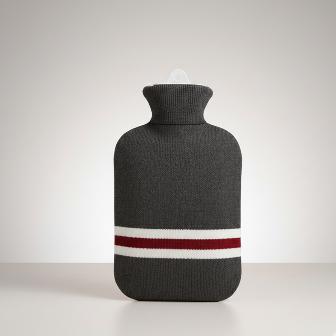 Hot water bottle 2L with knitted cover | Stornfield