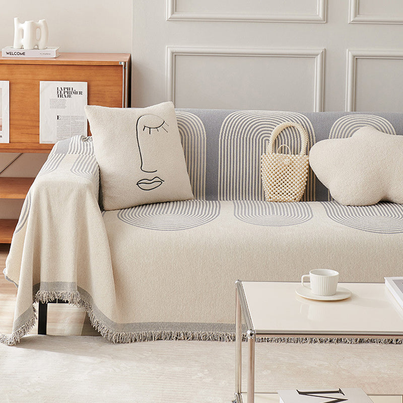 Double-Sided Chenille Sofa Cover | Stornfield