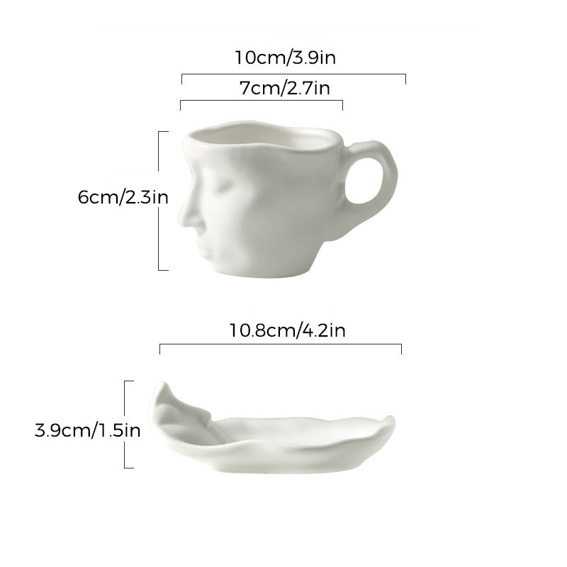 Stornfield | Kyssnades Face ceramic mug