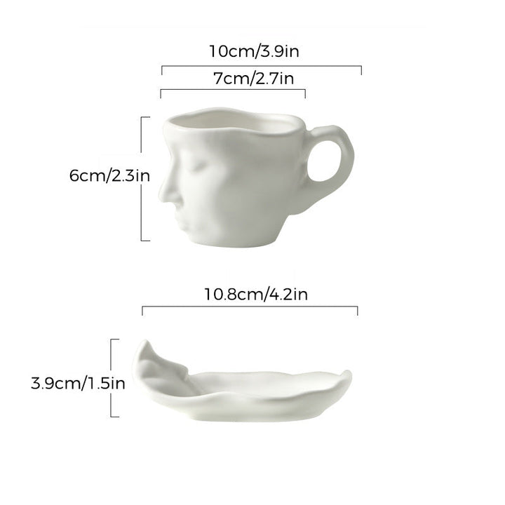Stornfield | Kyssnades Face ceramic mug