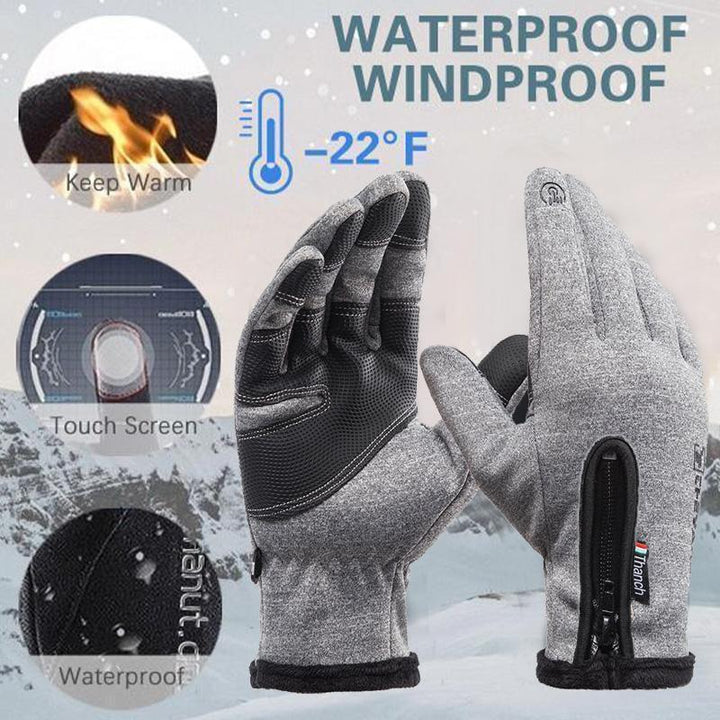 Unisex Winter Warm Waterproof Touchscreen Gloves | Stornfield