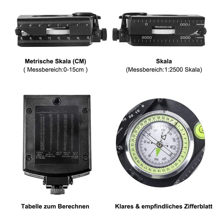 Multifunctional compass with flip-flop function | Stornfield