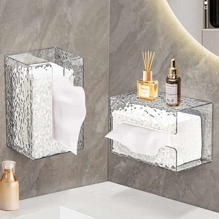Multifunctional glacier pattern tissue box | Stornfield