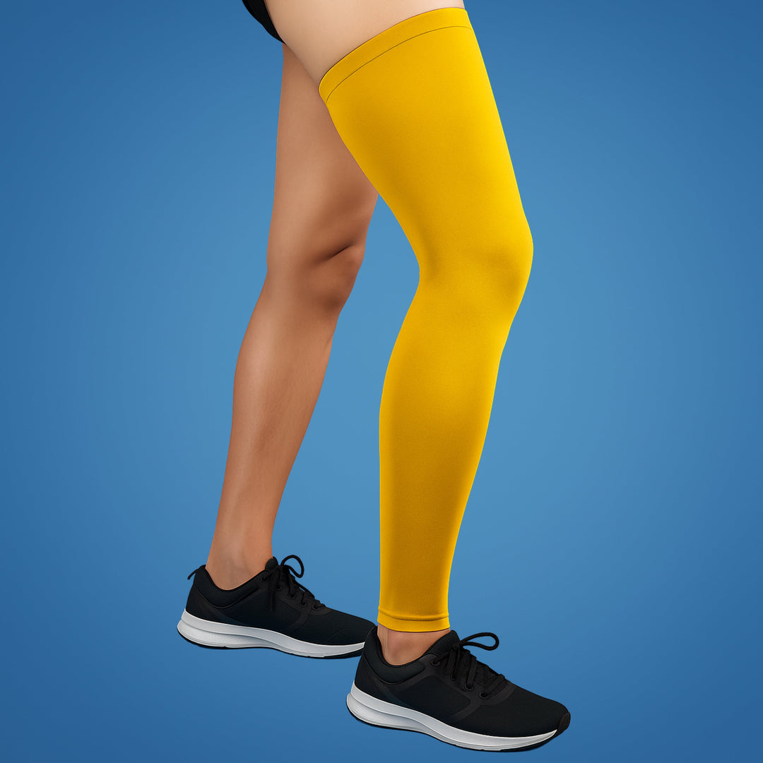 FlexiRelief | Full Leg Compression Sleeve – Knee Support – Graduated Pressure – Pain Relief – Recovery – Swelling Reduction Stornfield