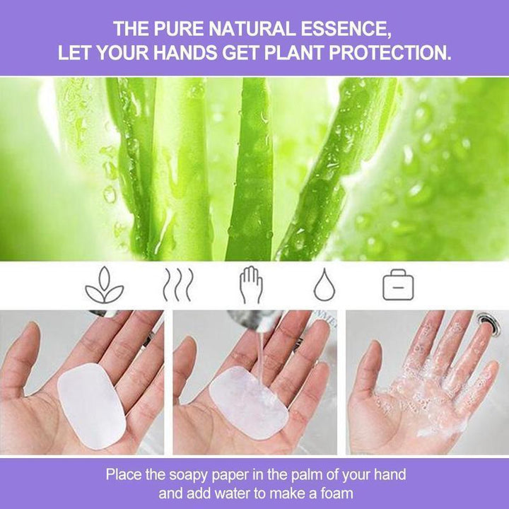 Portable Hand-Washing Paper 5 boxes(100 PCS) | Stornfield