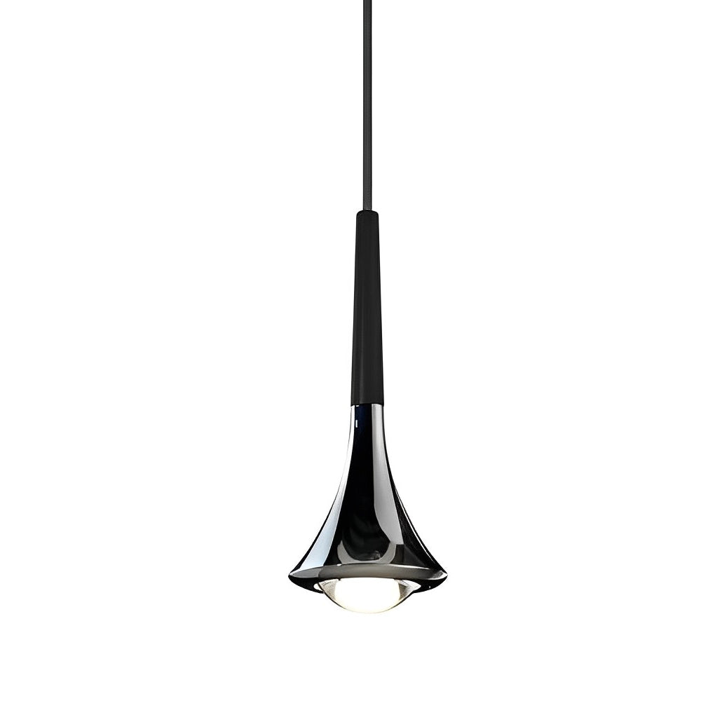 Stornfield | LumiDrop Nordic Design Pendant Lights | Droplet Shape | Elegant LED Light for Dining Room & Living Room | In Black, Gold & Chrome